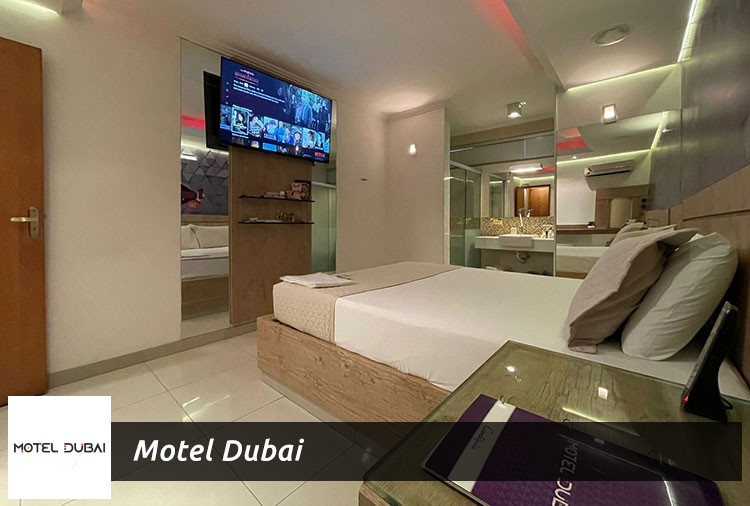Motel Dubai: Até 25% de desconto. Opções com hidro!