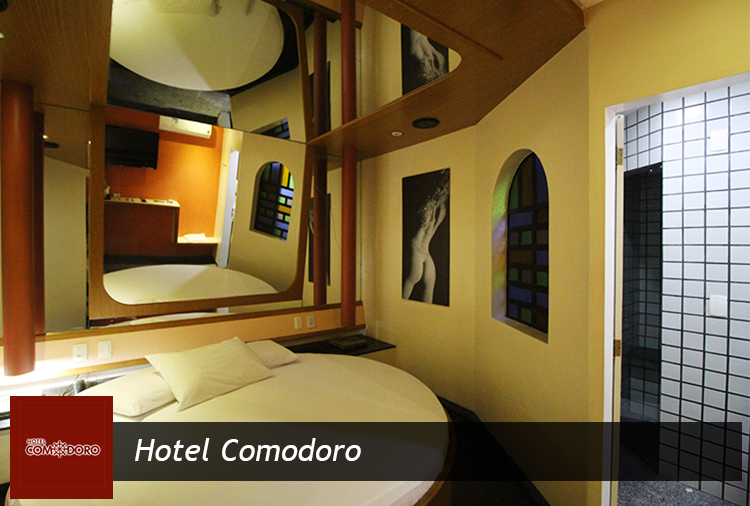 Suítes por R$ 79,20 no Hotel Comodoro. Aproveite as opções com hidro!
