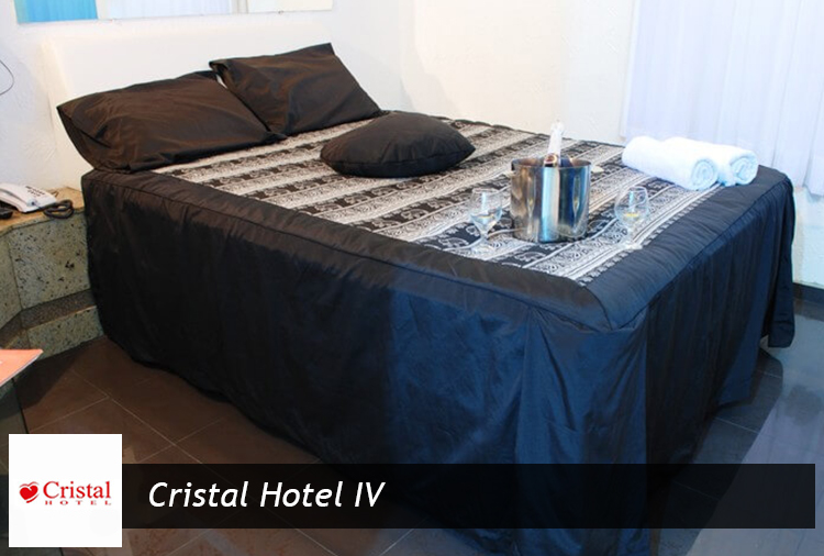 Cristal Hotel IV- Megadesconto nas Suítes Gran Luxo ou Super Luxo!