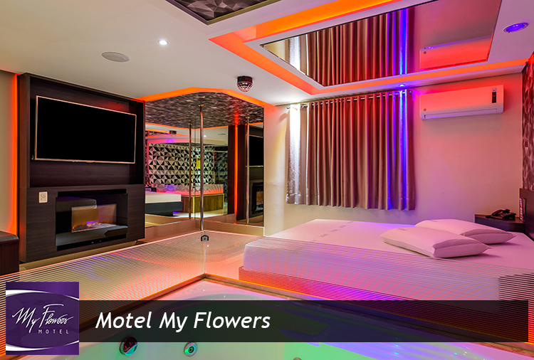 Motel My Flowers: Períodos de 3h ou 12h a partir de R$ 74,20!